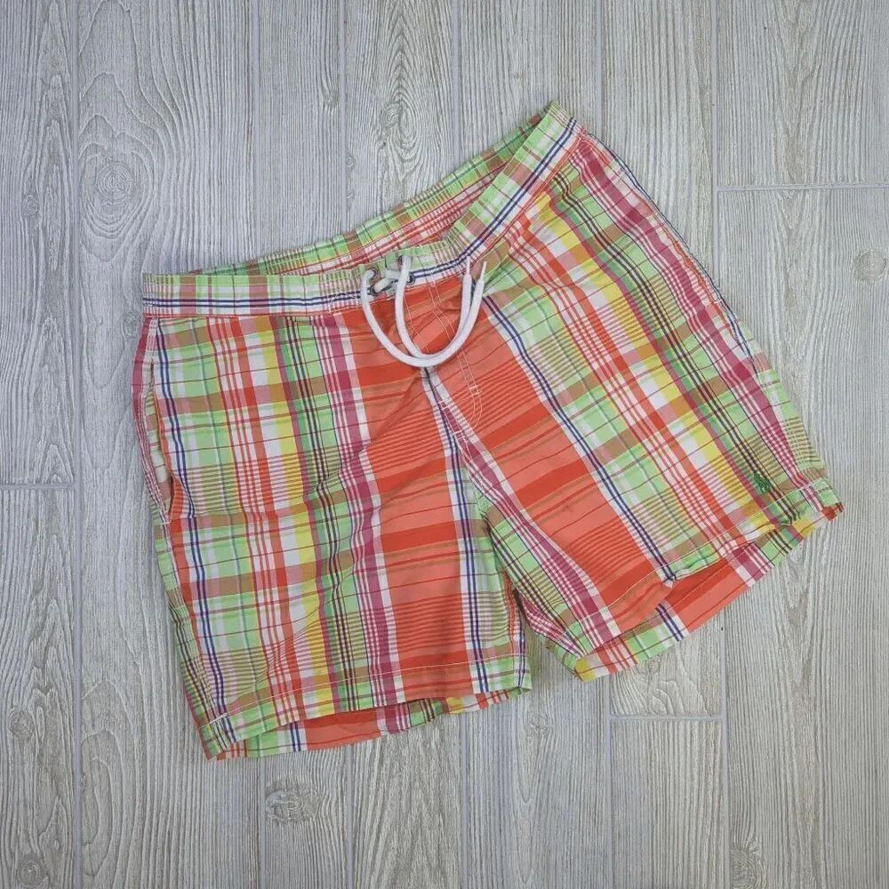 VTG Polo by Ralph Lauren Men's Large Swim Trunks Bathing Suit Mesh Lined Shorts